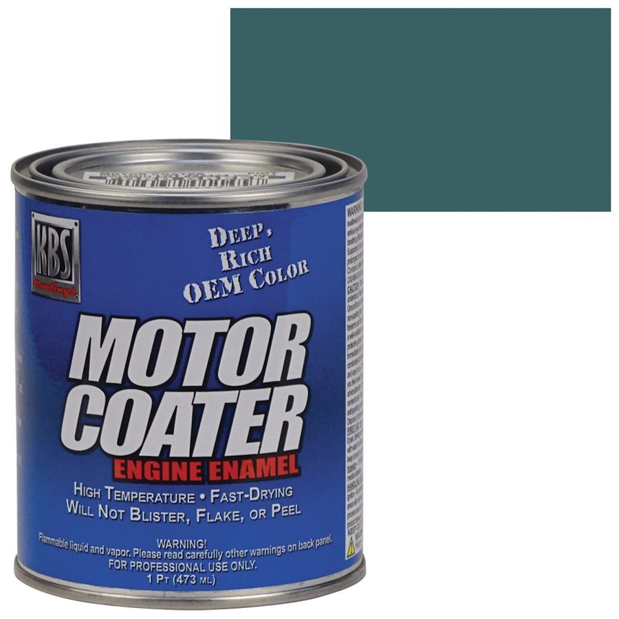 KBS Motor Coater Engine Enamel - Cadillac Dark Blue, Pint